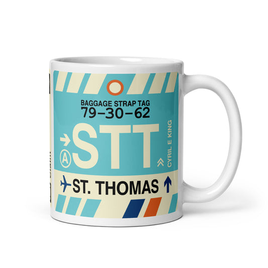 Travel Gift Coffee Mug • STT St. Thomas • YHM Designs - Image 01