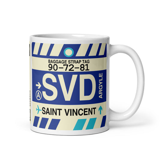 Travel Gift Coffee Mug • SVD Saint Vincent • YHM Designs - Image 01