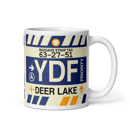 Travel-Themed Coffee Mug • YDF Deer Lake • YHM Designs - Image 01