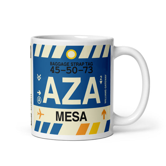 Travel-Themed Coffee Mug • AZA Mesa • YHM Designs - Image 01