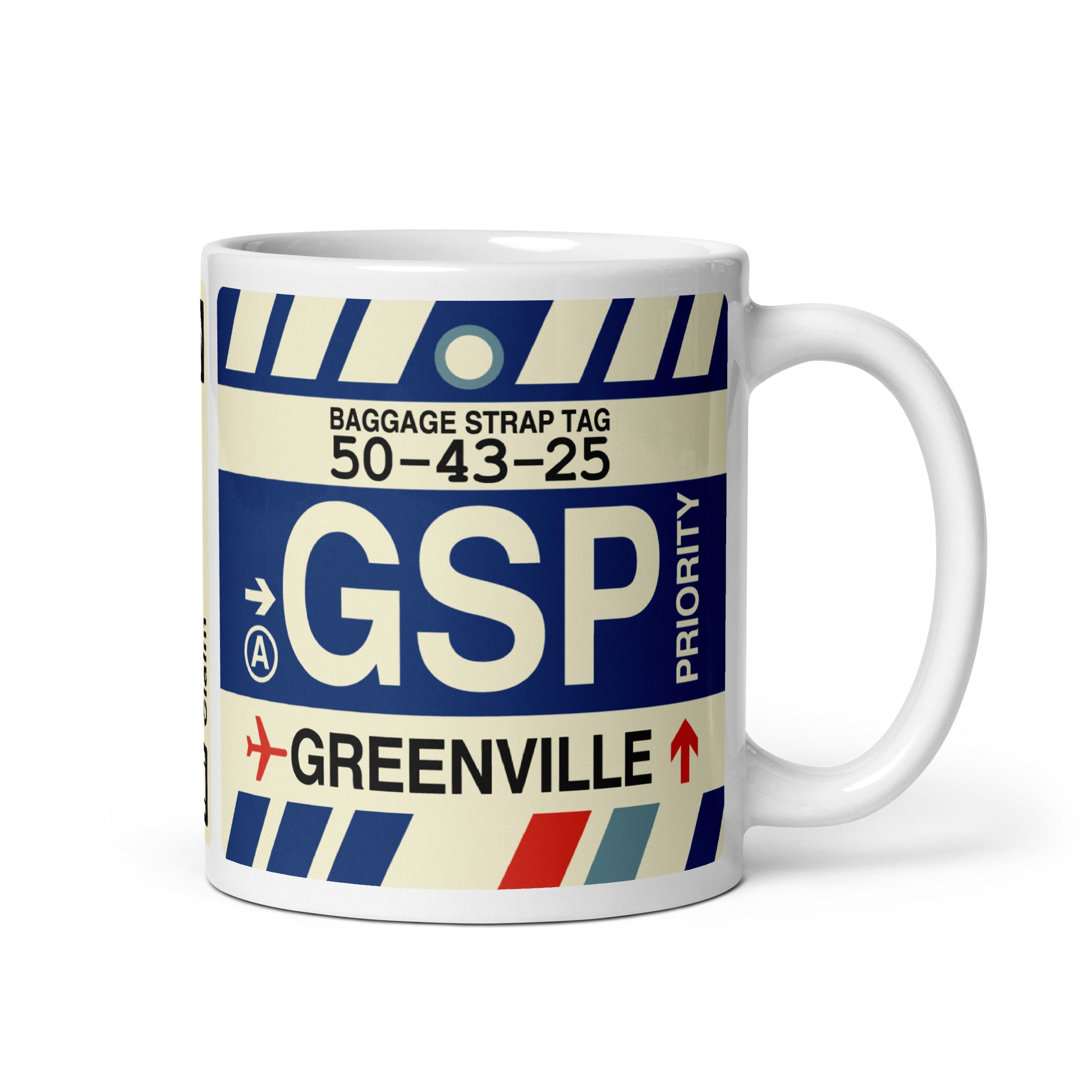 Travel Gift Coffee Mug • GSP Greenville • YHM Designs - Image 01