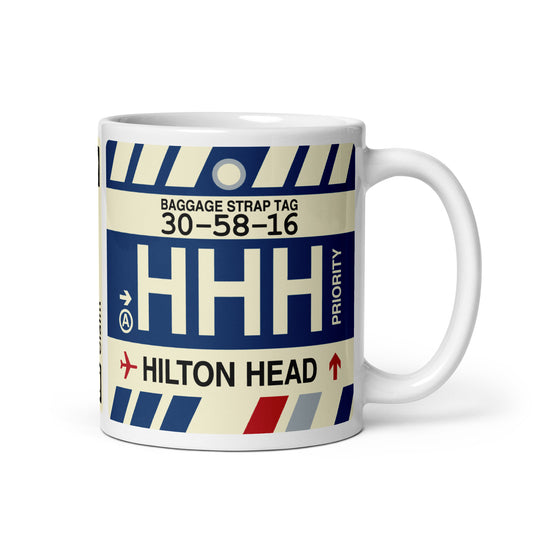 Travel Gift Coffee Mug • HHH Hilton Head Island • YHM Designs - Image 01