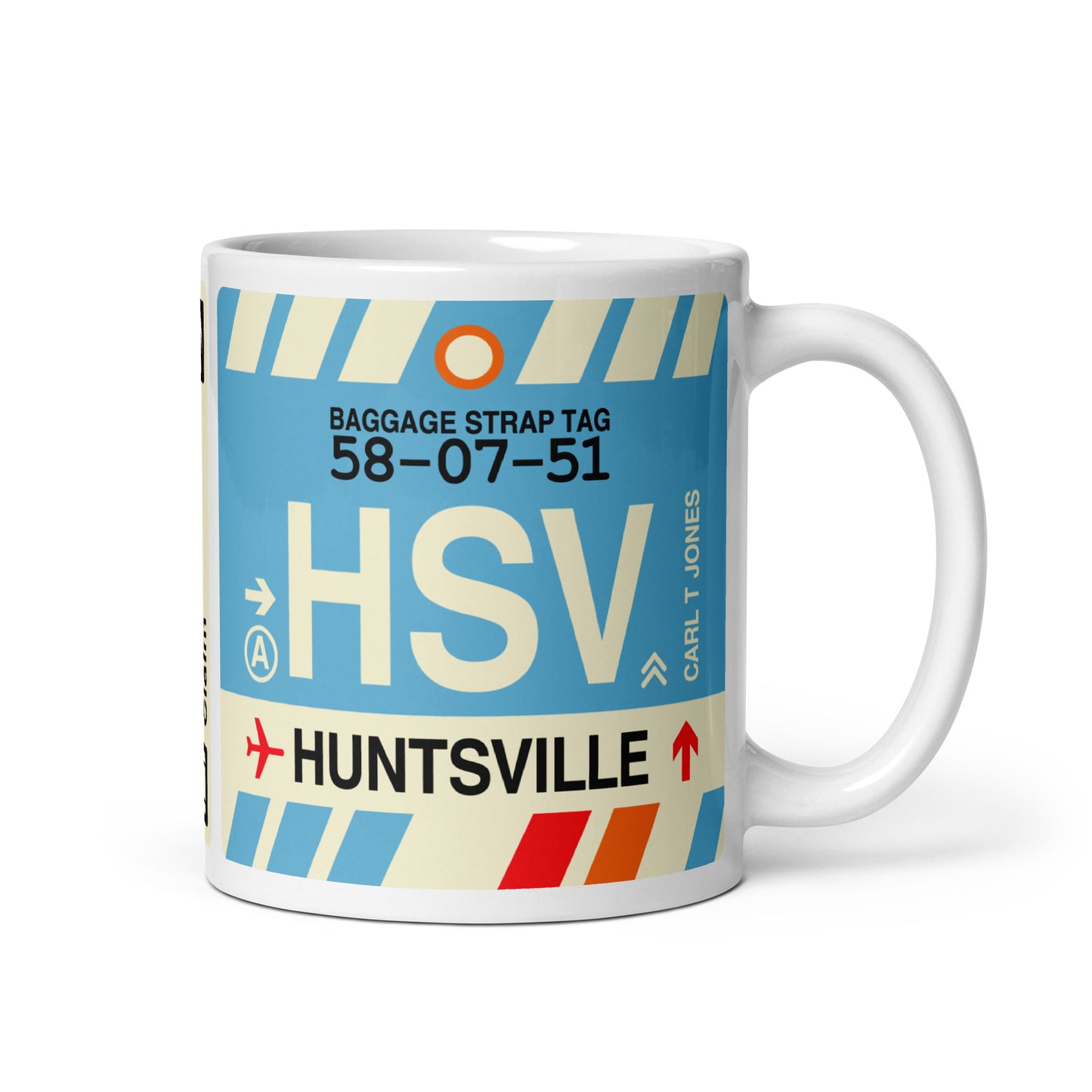Travel-Themed Coffee Mug • HSV Huntsville • YHM Designs - Image 01