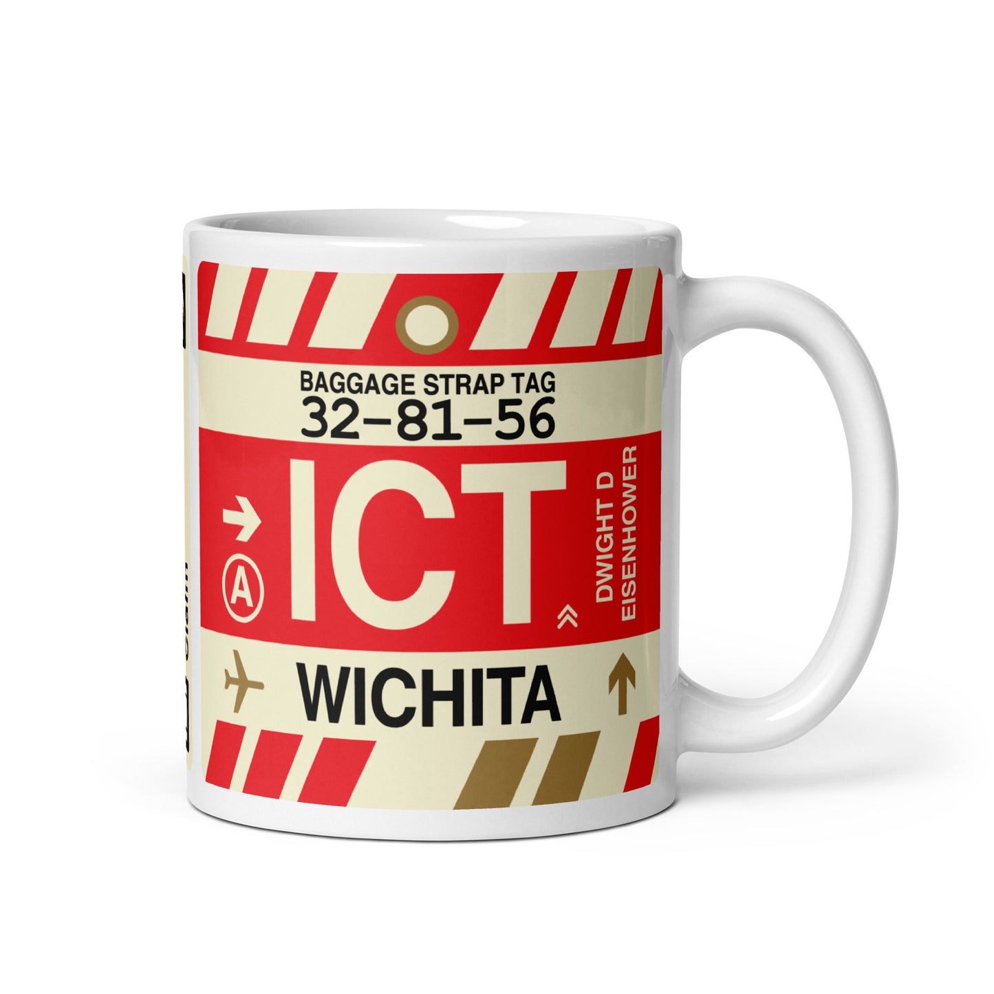 Travel-Themed Coffee Mug • ICT Wichita • YHM Designs - Image 01