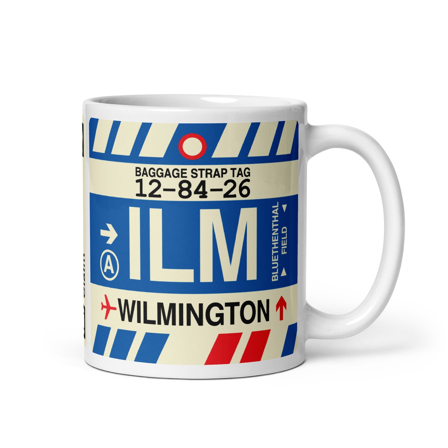 Travel-Themed Coffee Mug • ILM Wilmington • YHM Designs - Image 01