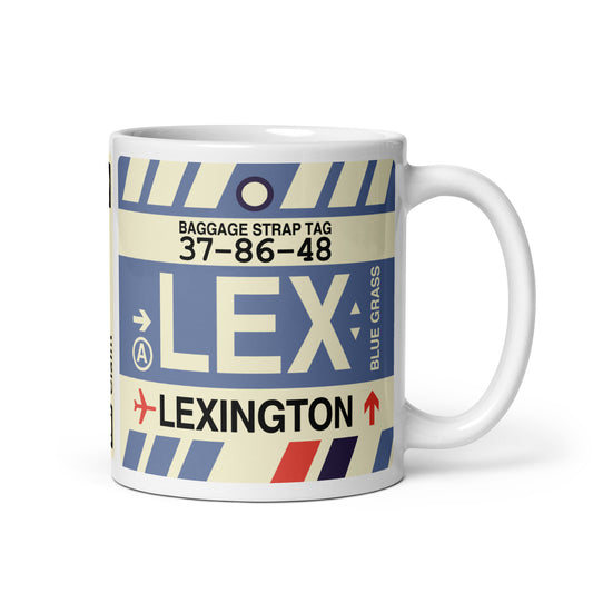 Travel Gift Coffee Mug • LEX Lexington • YHM Designs - Image 01