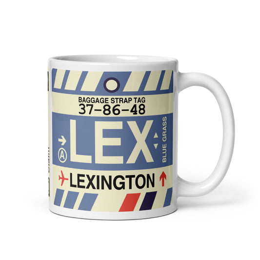 Travel Gift Coffee Mug • LEX Lexington Souvenir • YHM Designs - Image 01