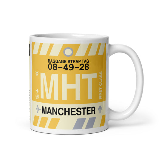 Travel Gift Coffee Mug • MHT Manchester • YHM Designs - Image 01