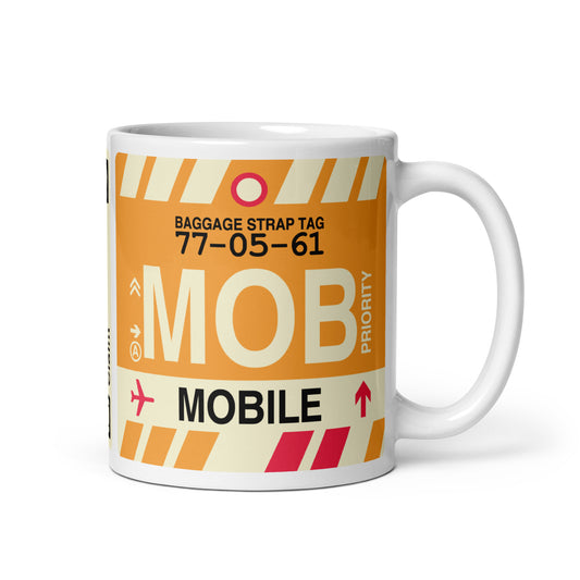 Travel Gift Coffee Mug • MOB Mobile • YHM Designs - Image 01