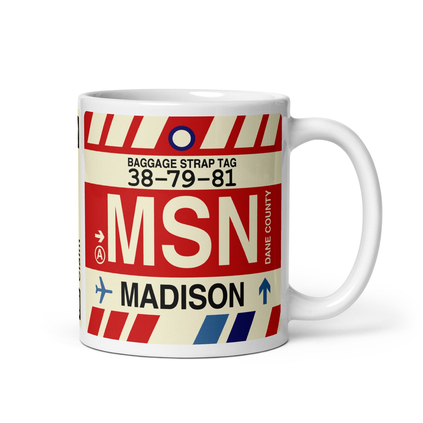 Travel Gift Coffee Mug • MSN Madison • YHM Designs - Image 01