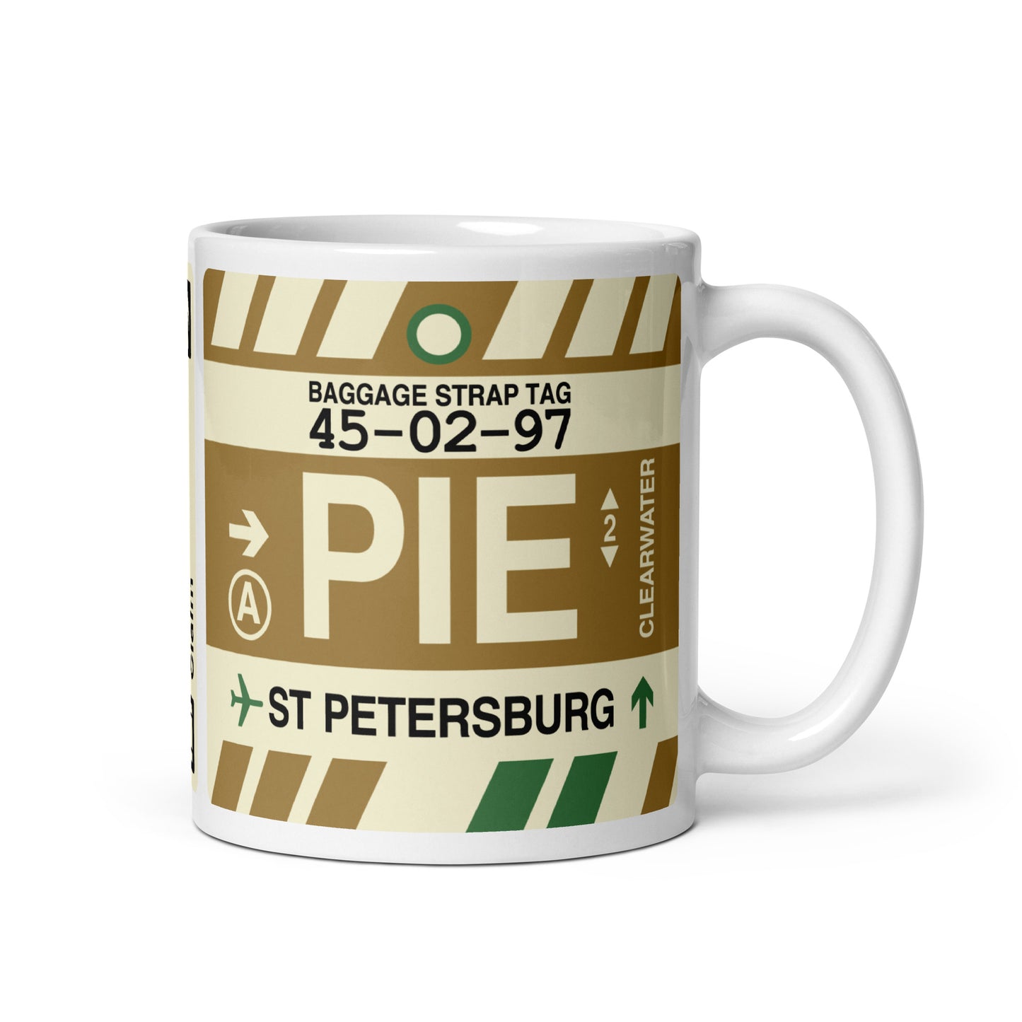 Travel Gift Coffee Mug • PIE St. Petersburg • YHM Designs - Image 01