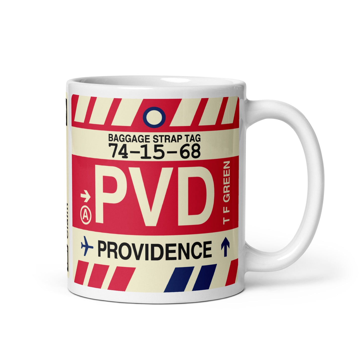 Travel-Themed Coffee Mug • PVD Providence • YHM Designs - Image 01
