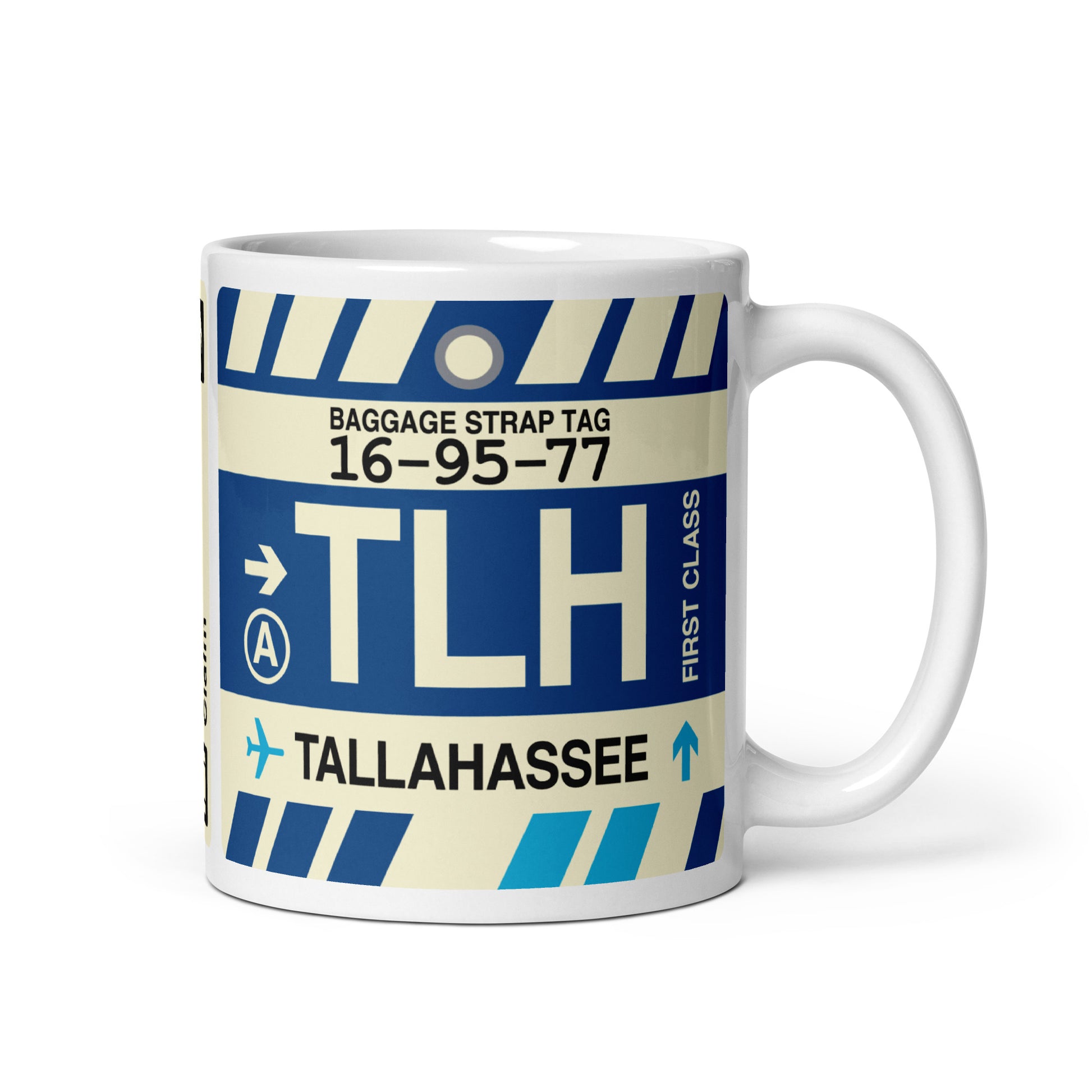 Travel-Themed Coffee Mug • TLH Tallahassee • YHM Designs - Image 01