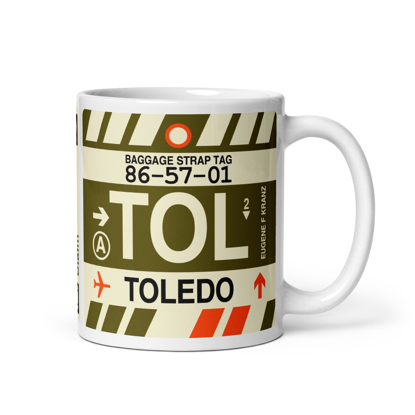Travel Gift Coffee Mug • TOL Toledo • YHM Designs - Image 01