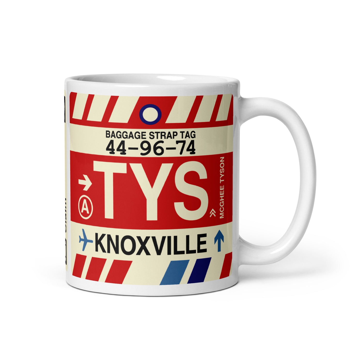 Travel Gift Coffee Mug • TYS Knoxville • YHM Designs - Image 01