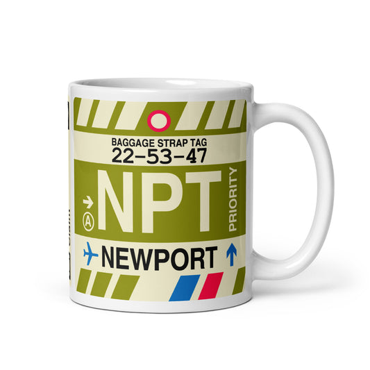 Travel Gift Coffee Mug • NPT Newport • YHM Designs - Image 01