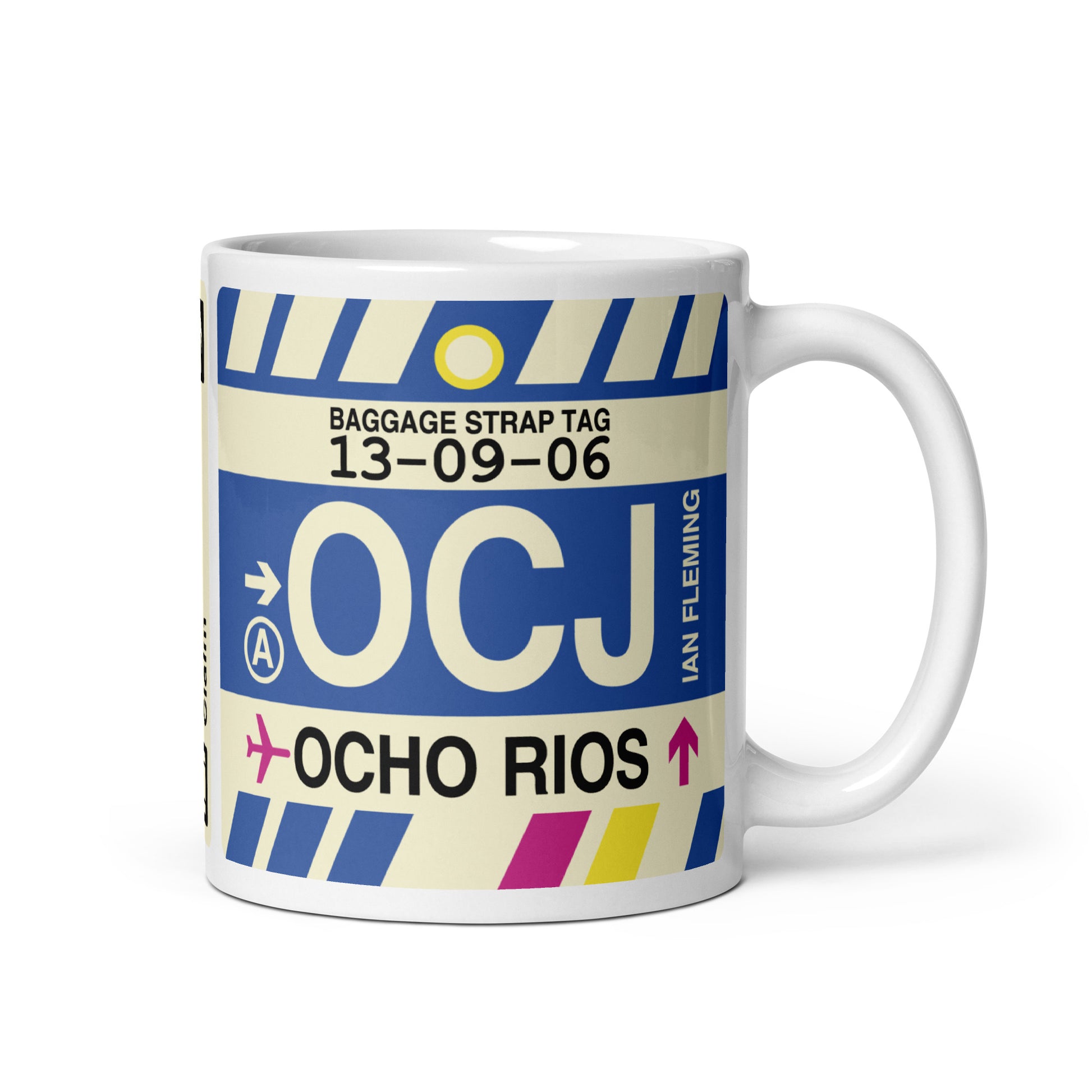 Travel Gift Coffee Mug • OCJ Ocho Rios • YHM Designs - Image 01
