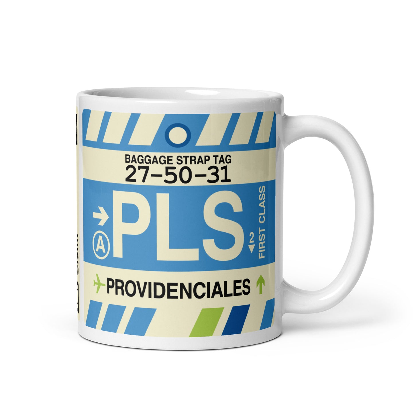 Travel Gift Coffee Mug • PLS Providenciales • YHM Designs - Image 01