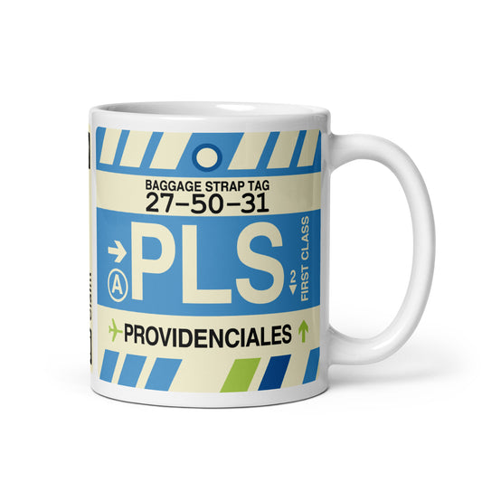 Travel Gift Coffee Mug • PLS Providenciales • YHM Designs - Image 01