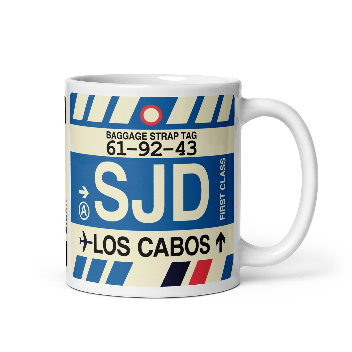 Travel-Themed Coffee Mug • SJD Los Cabos • YHM Designs - Image 01