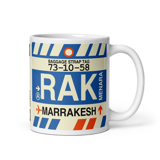 Travel Gift Coffee Mug • RAK Marrakesh • YHM Designs - Image 01