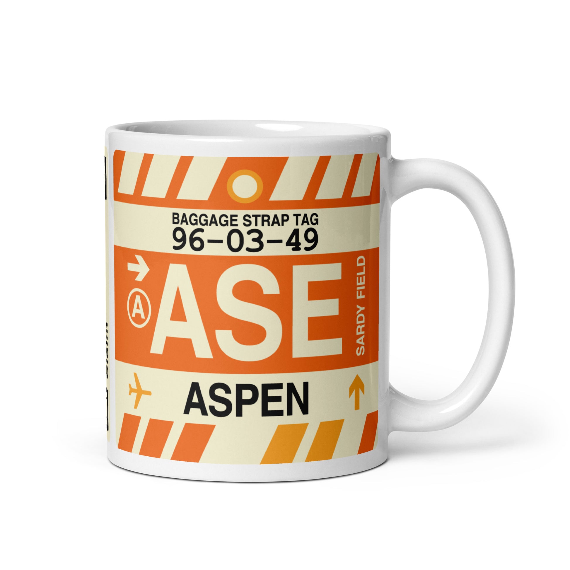 Travel Gift Coffee Mug • ASE Aspen Souvenir • YHM Designs - Image 01
