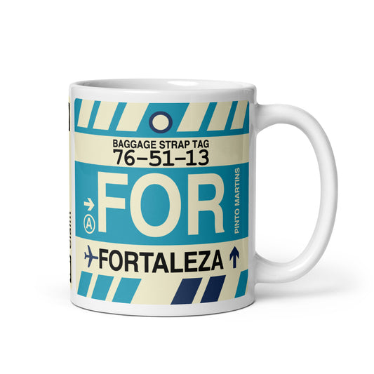 Travel-Themed Coffee Mug • FOR Fortaleza • YHM Designs - Image 01