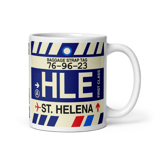 Travel Gift Coffee Mug • HLE St. Helena • YHM Designs - Image 01