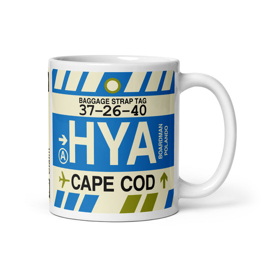 Travel Gift Coffee Mug • HYA Cape Cod • YHM Designs - Image 01