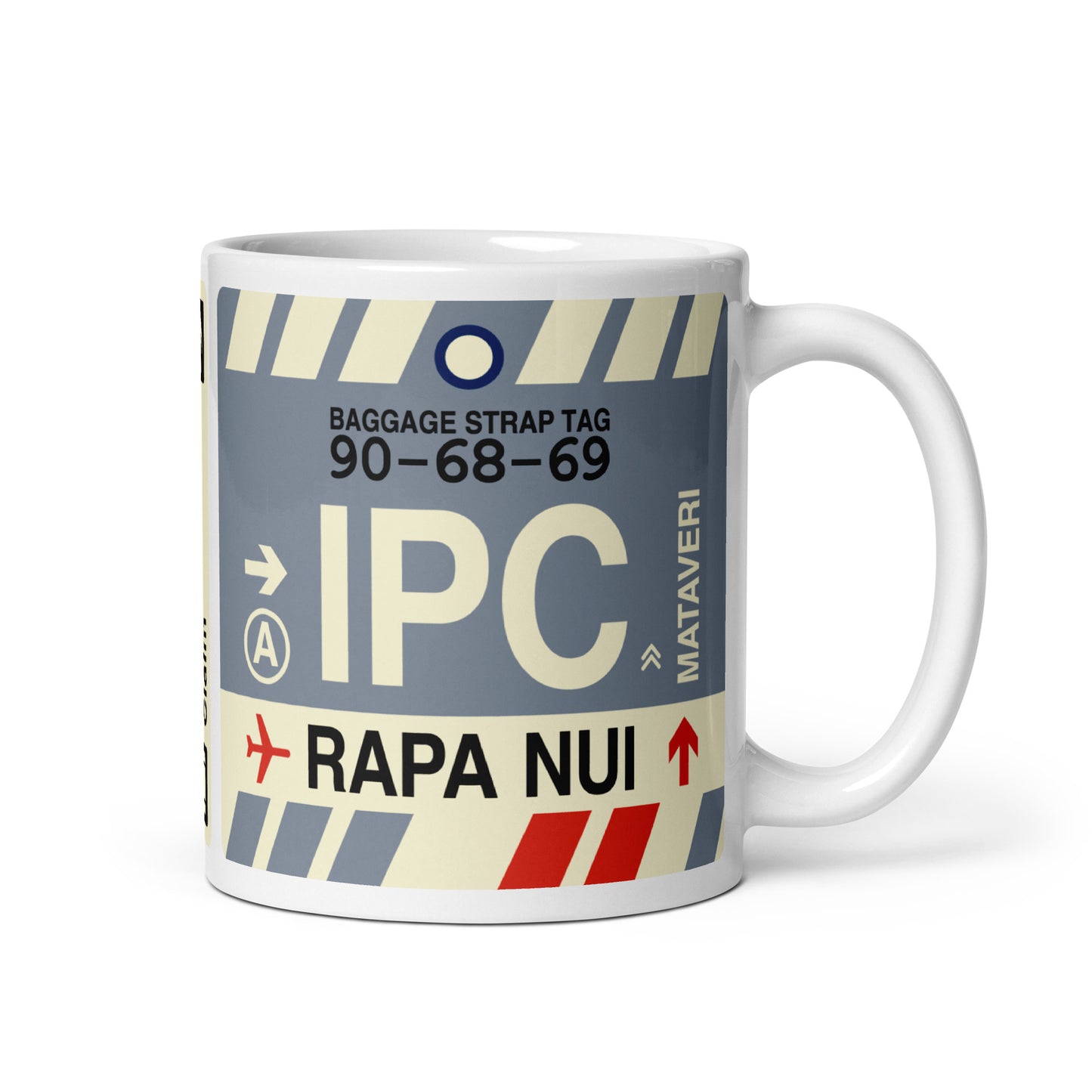 Travel Gift Coffee Mug • IPC Rapa Nui Souvenir • YHM Designs - Image 01