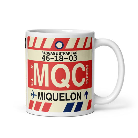 Travel Gift Coffee Mug • MQC Miquelon Souvenir • YHM Designs - Image 01