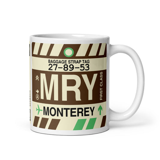Travel Gift Coffee Mug • MRY Monterey • YHM Designs - Image 01