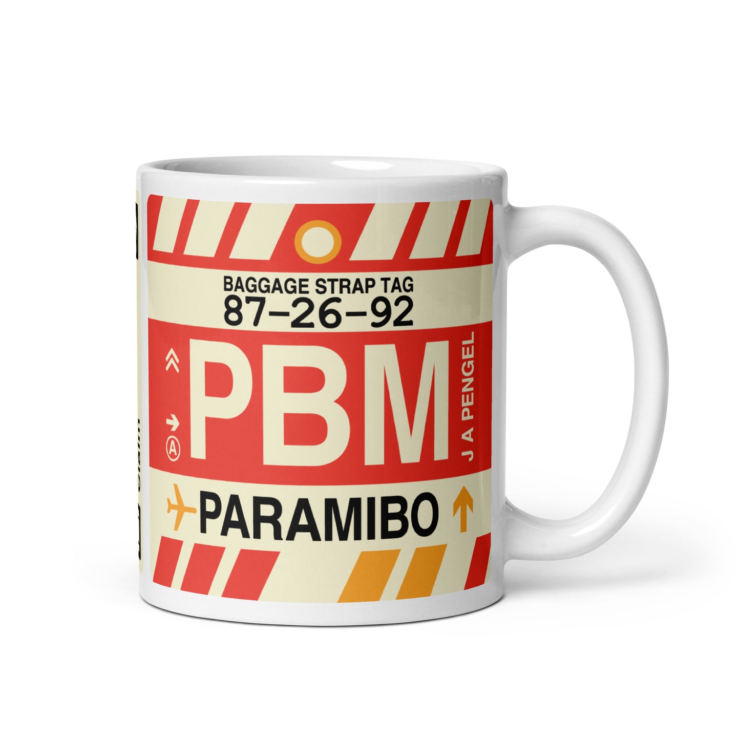 Travel Gift Coffee Mug • PBM Paramibo Souvenir • YHM Designs - Image 01