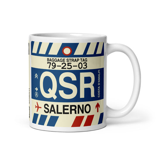 Travel Gift Coffee Mug • QSR Salerno • YHM Designs - Image 01