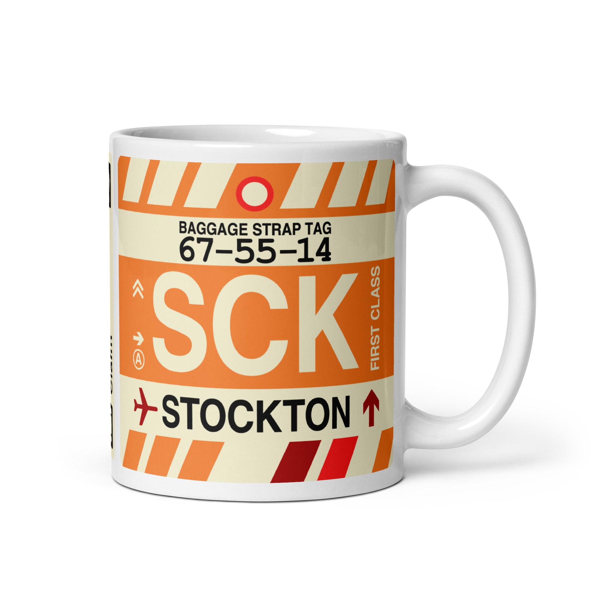 Travel Gift Coffee Mug • SCK Stockton • YHM Designs - Image 01
