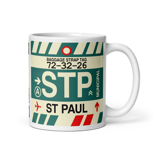 Travel Gift Coffee Mug • STP St. Paul • YHM Designs - Image 01
