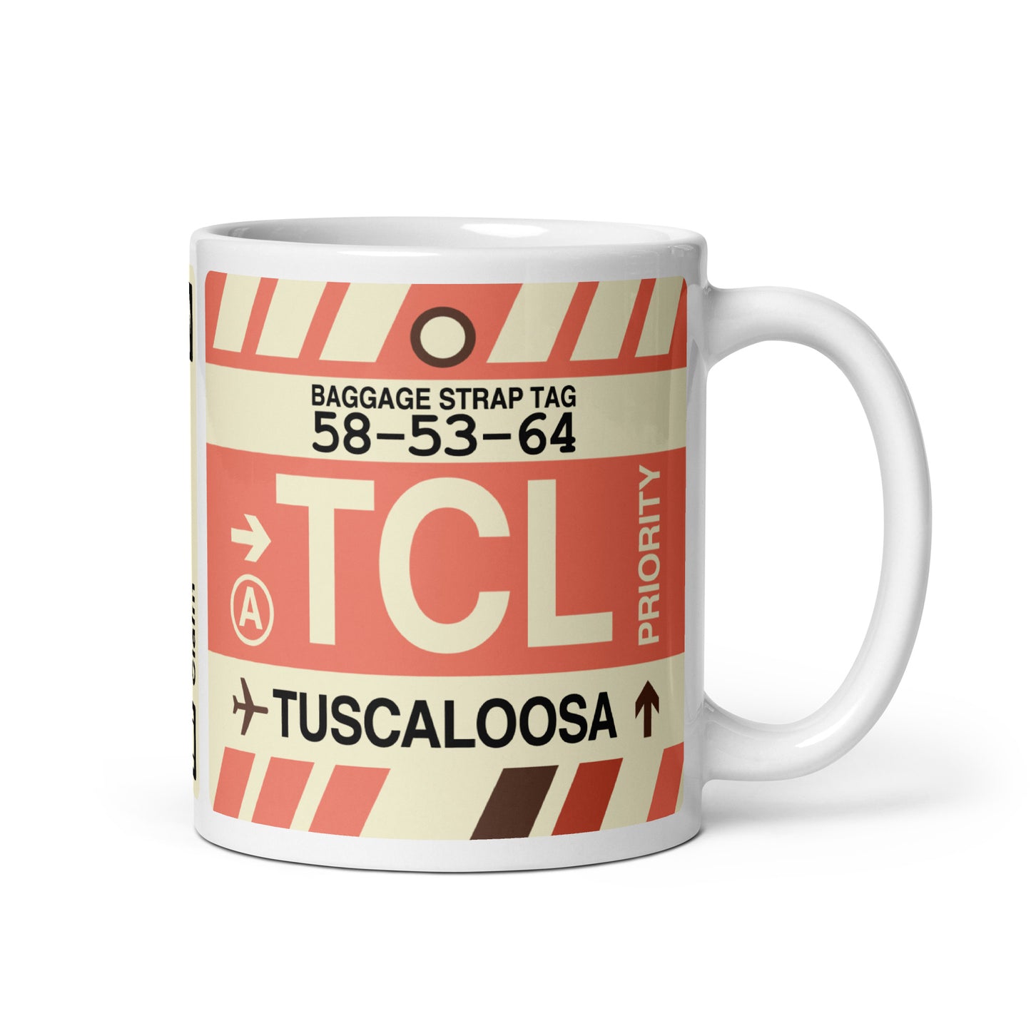 Travel Gift Coffee Mug • TCL Tuscaloosa • YHM Designs - Image 01