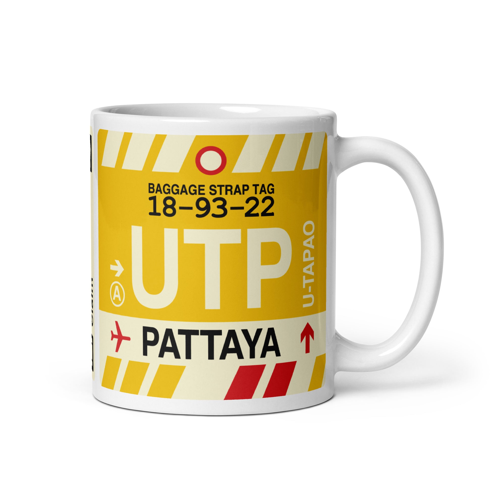 Travel Gift Coffee Mug • UTP Pattaya • YHM Designs - Image 01