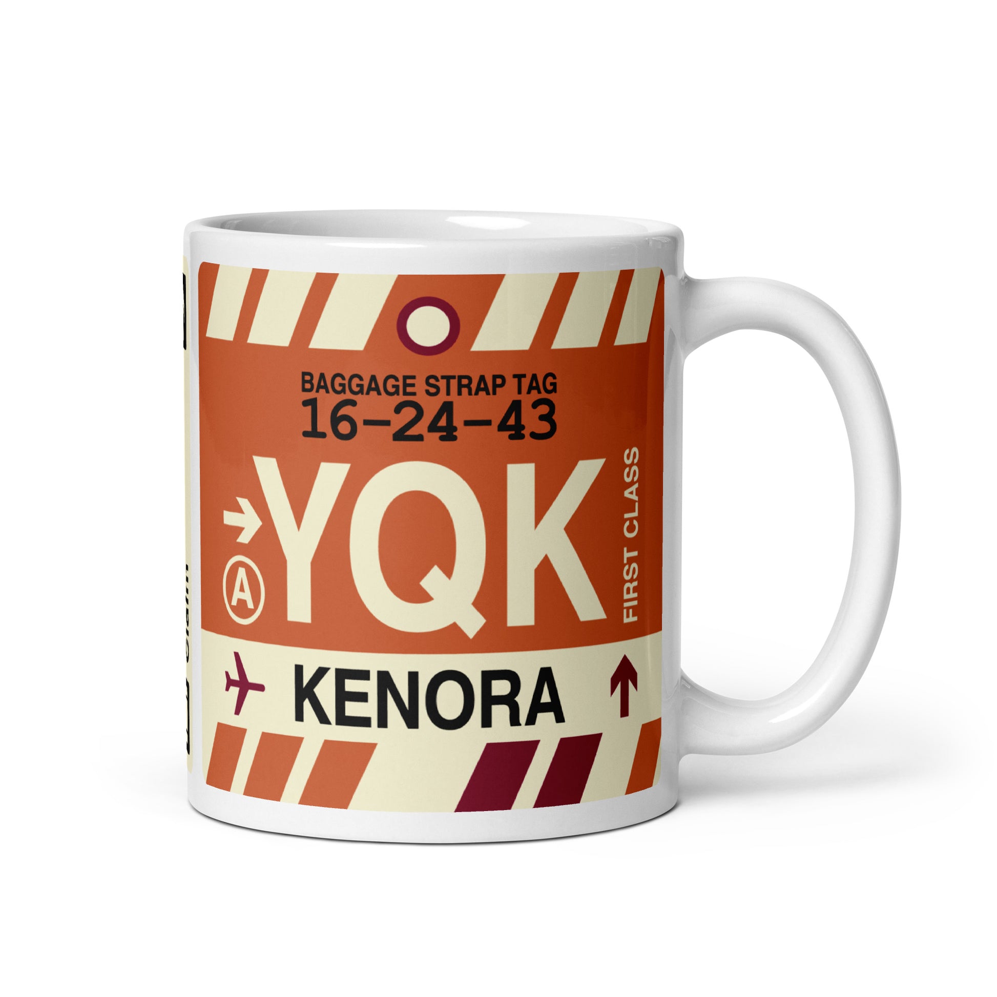 Travel Gift Coffee Mug • YQK Kenora • YHM Designs - Image 01
