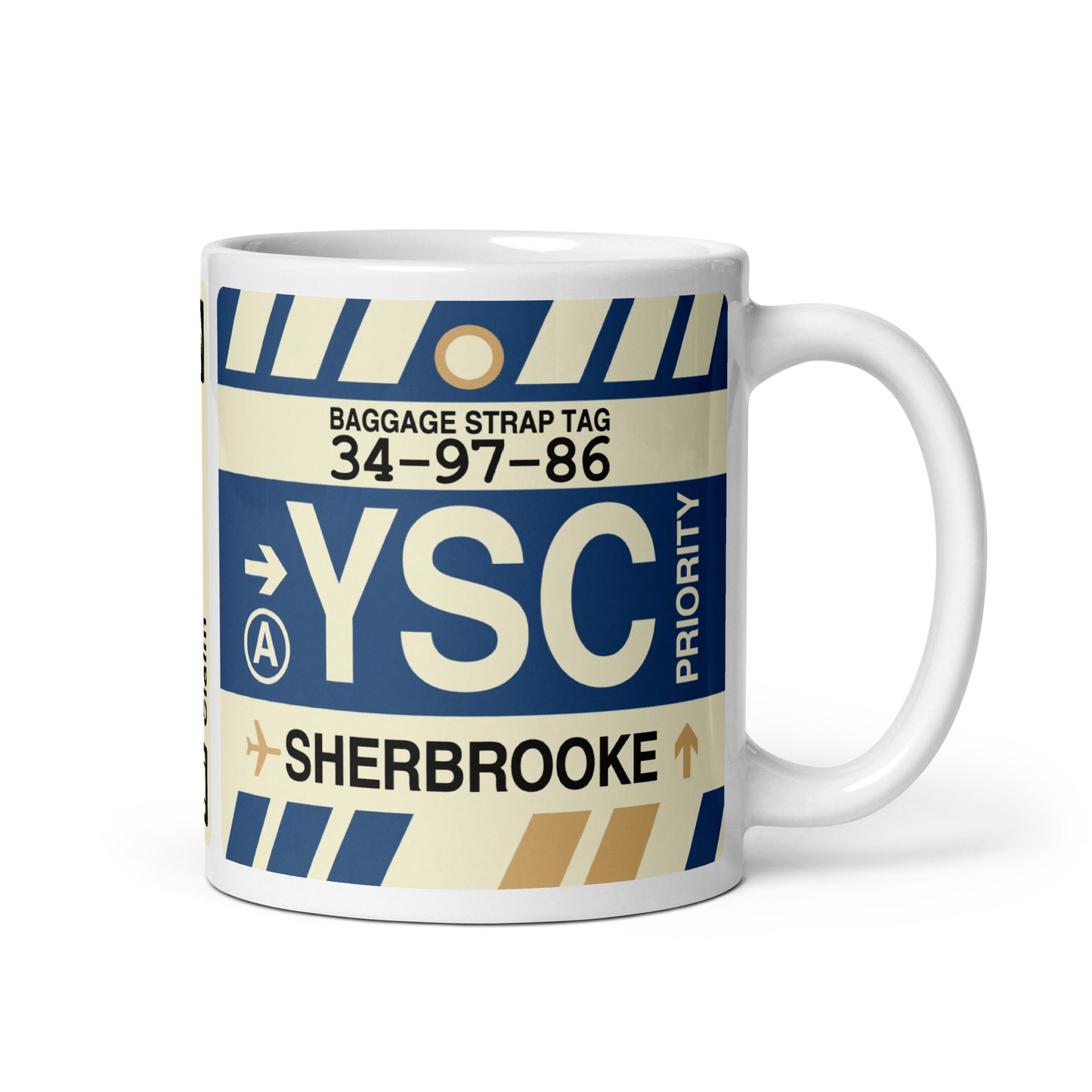 Travel Gift Coffee Mug • YSC Sherbrooke • YHM Designs - Image 01