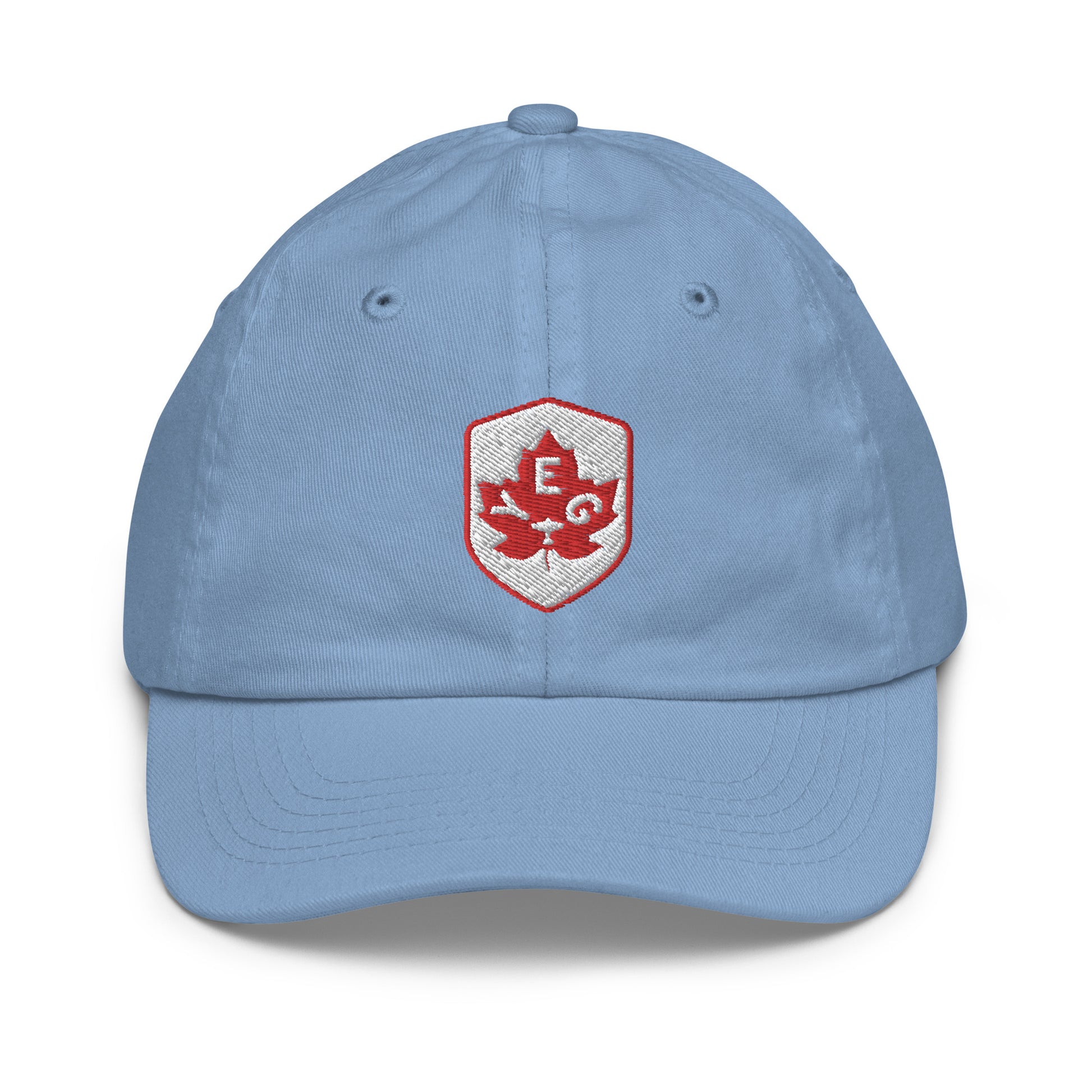 Maple Leaf Kid's Cap - Red/White • YEG Edmonton • YHM Designs - Image 20