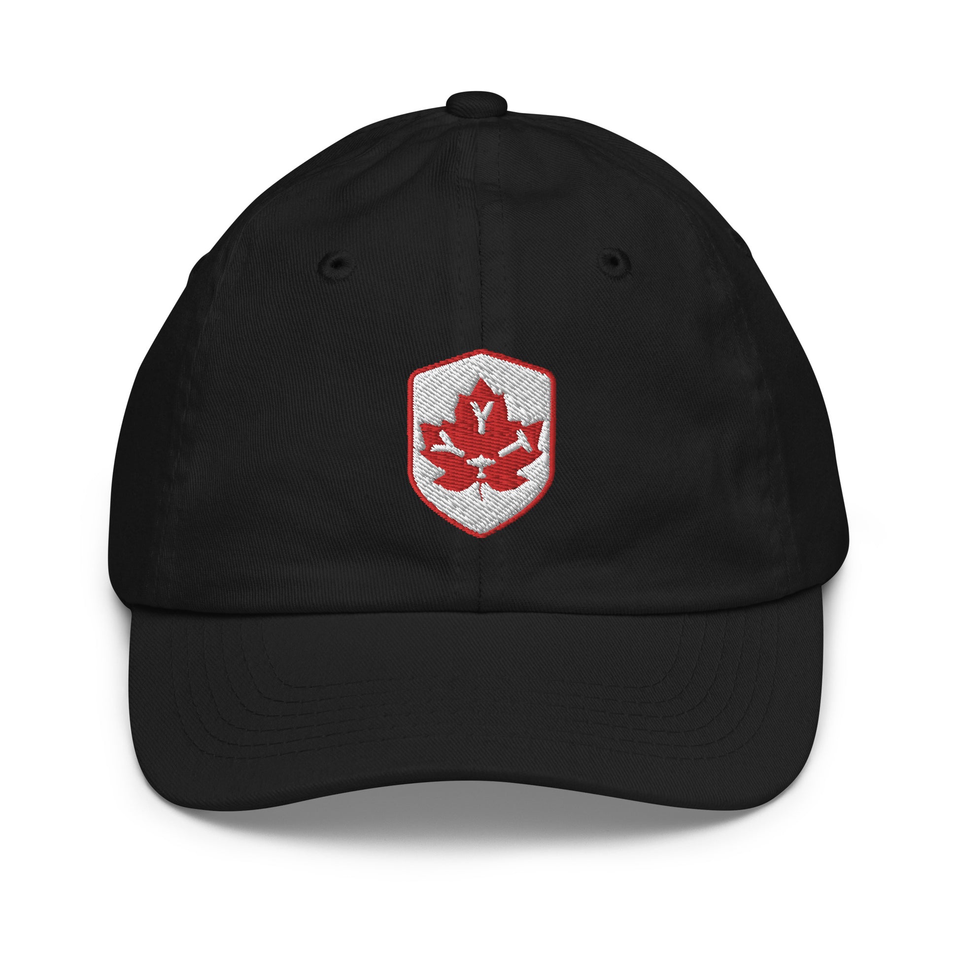 Maple Leaf Kid's Cap - Red/White • YYT St. John's • YHM Designs - Image 12