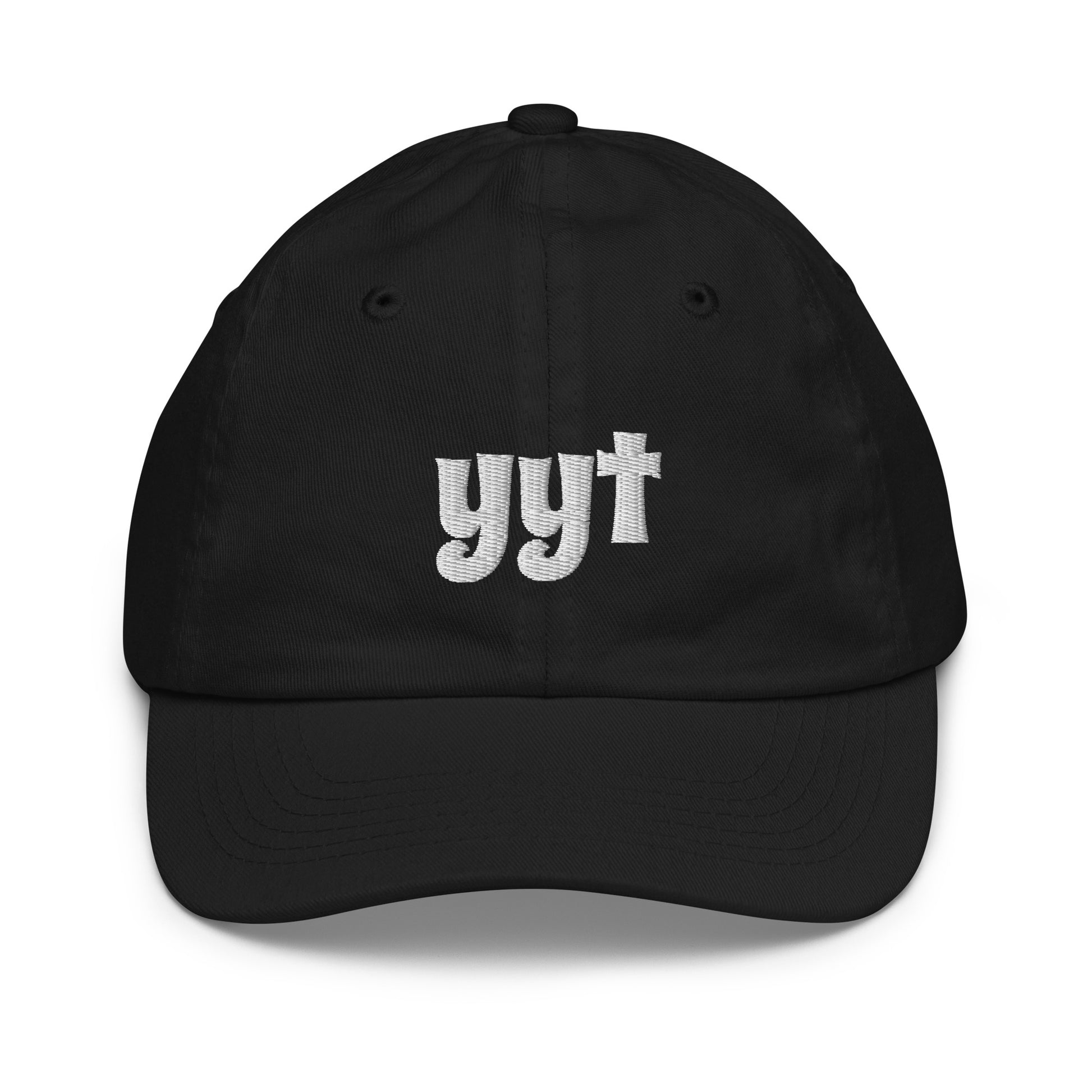 Groovy Kid's Baseball Cap - White • YYT St. John's • YHM Designs - Image 10
