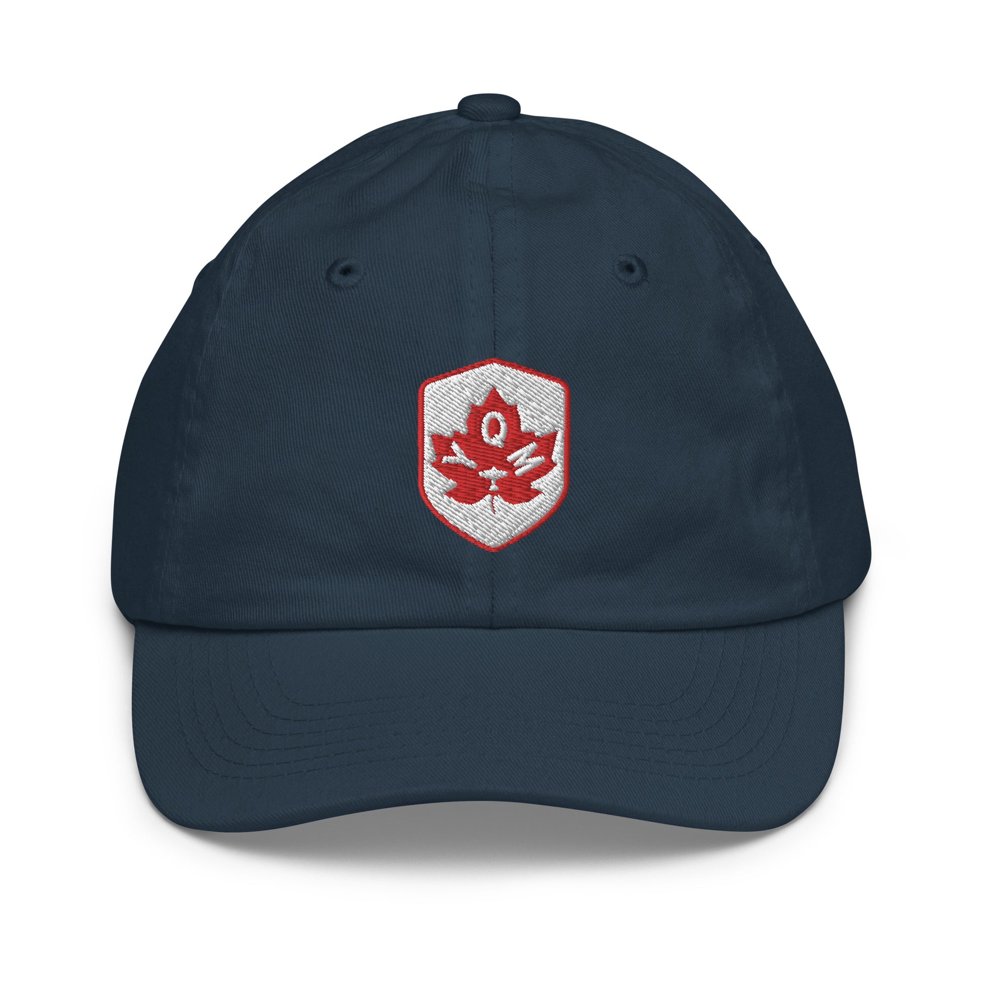 Maple Leaf Kid's Cap - Red/White • YQM Moncton • YHM Designs - Image 14