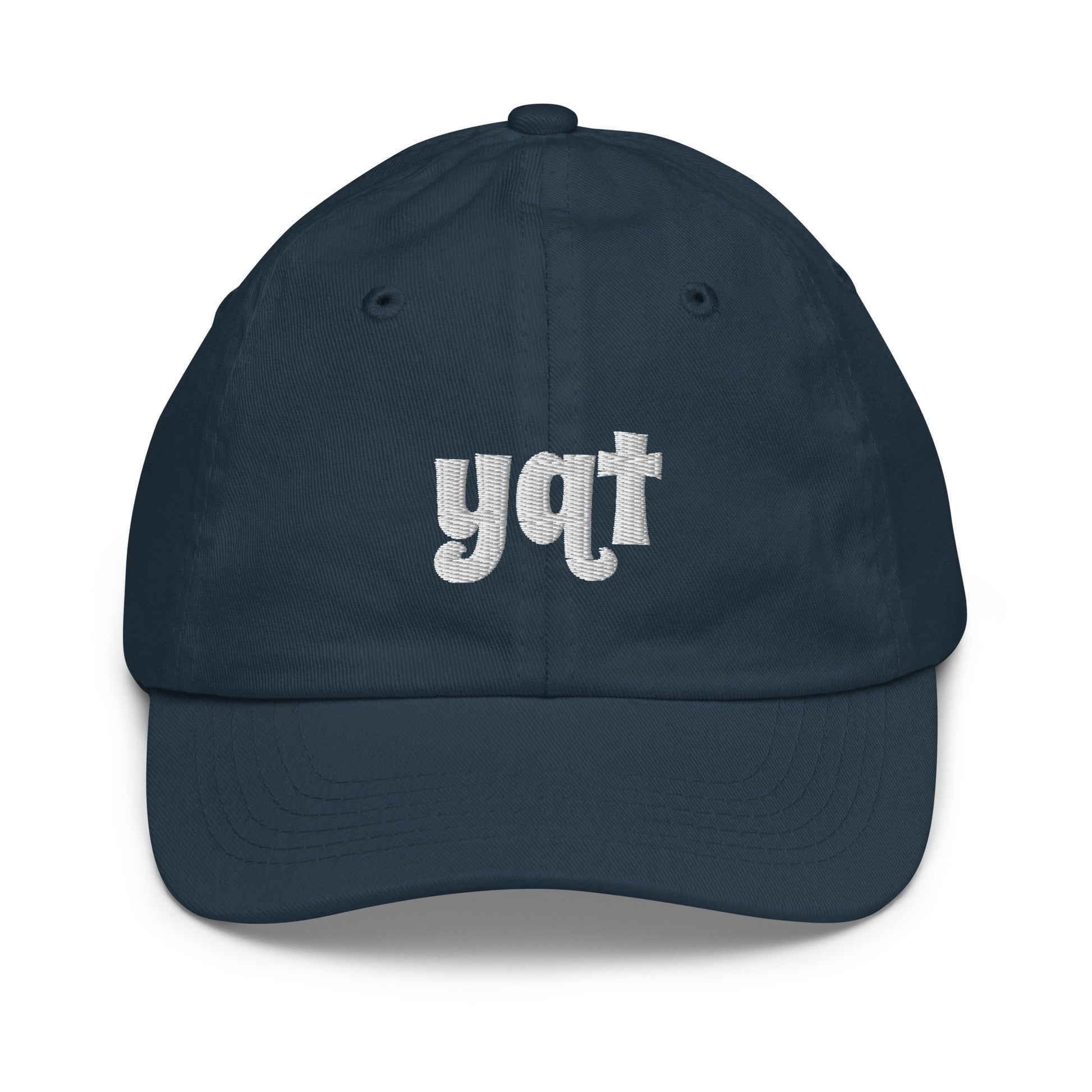 Groovy Kid's Baseball Cap - White • YQT Thunder Bay • YHM Designs - Image 12