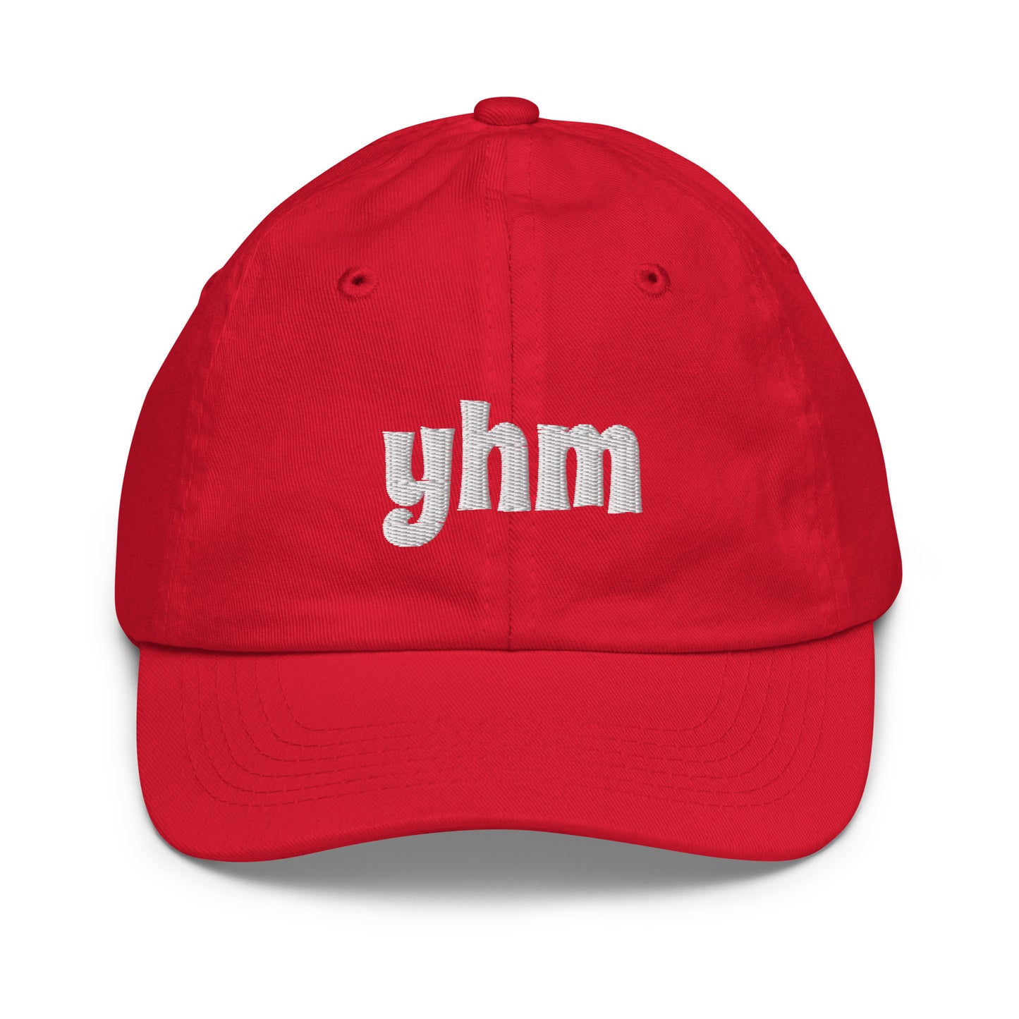 Groovy Kid's Baseball Cap - White • YHM Hamilton • YHM Designs - Image 13