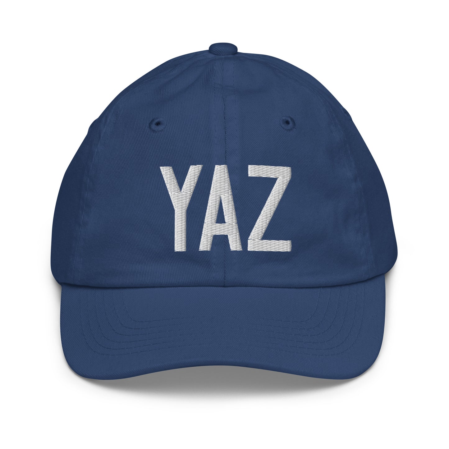 Airport Code Kid's Baseball Cap - White • YAZ Tofino • YHM Designs - Image 20