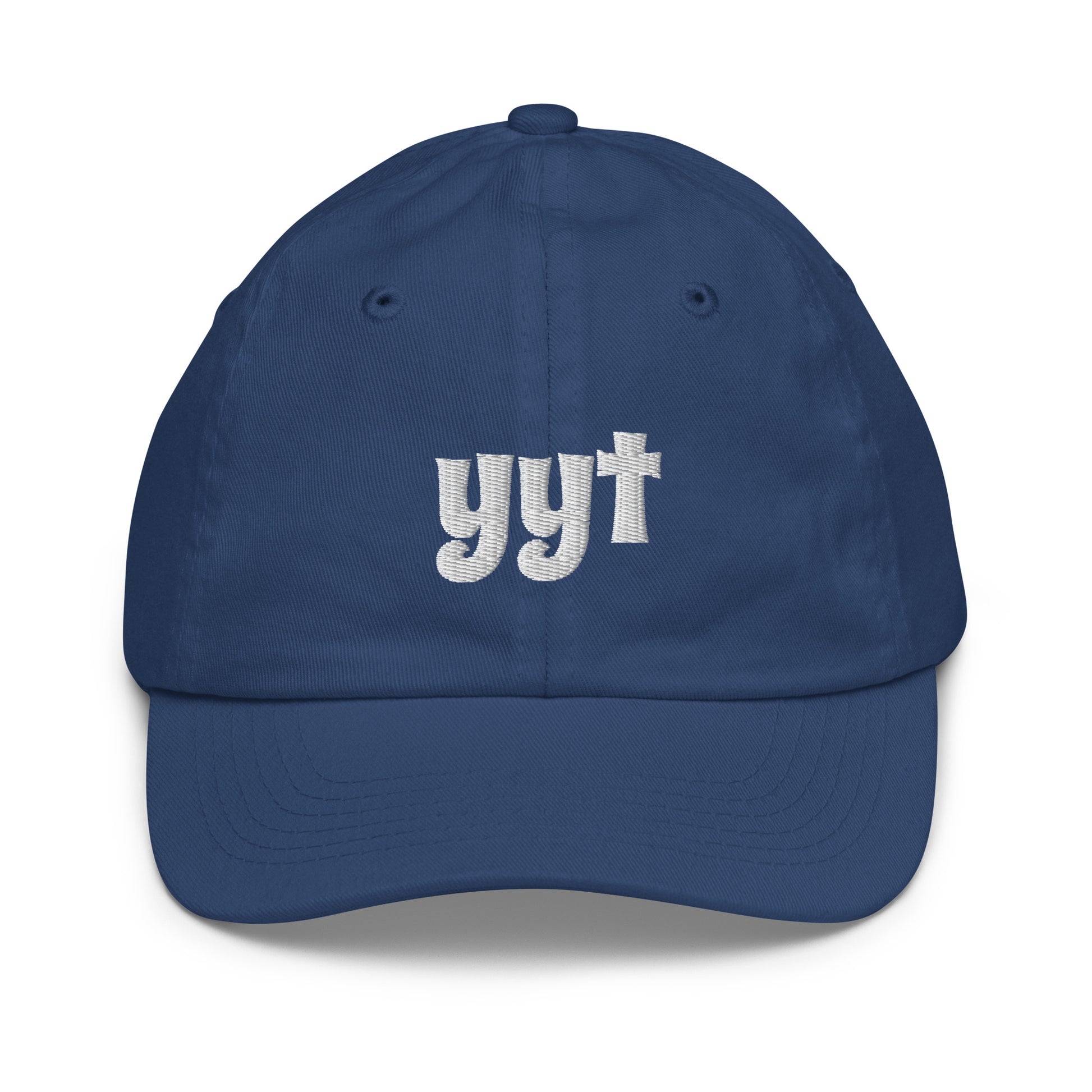 Groovy Kid's Baseball Cap - White • YYT St. John's • YHM Designs - Image 15