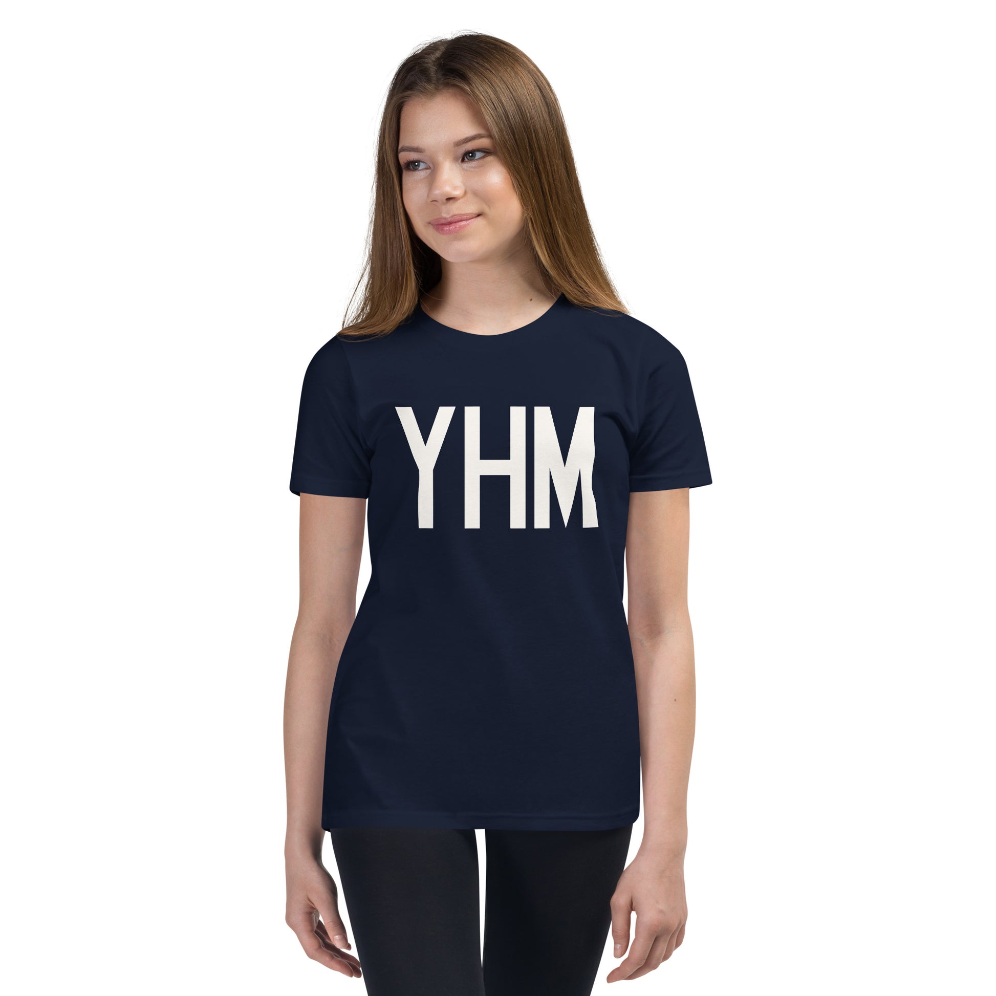 Kid's T-Shirt - White Graphic • YHM Hamilton • YHM Designs - Image 04