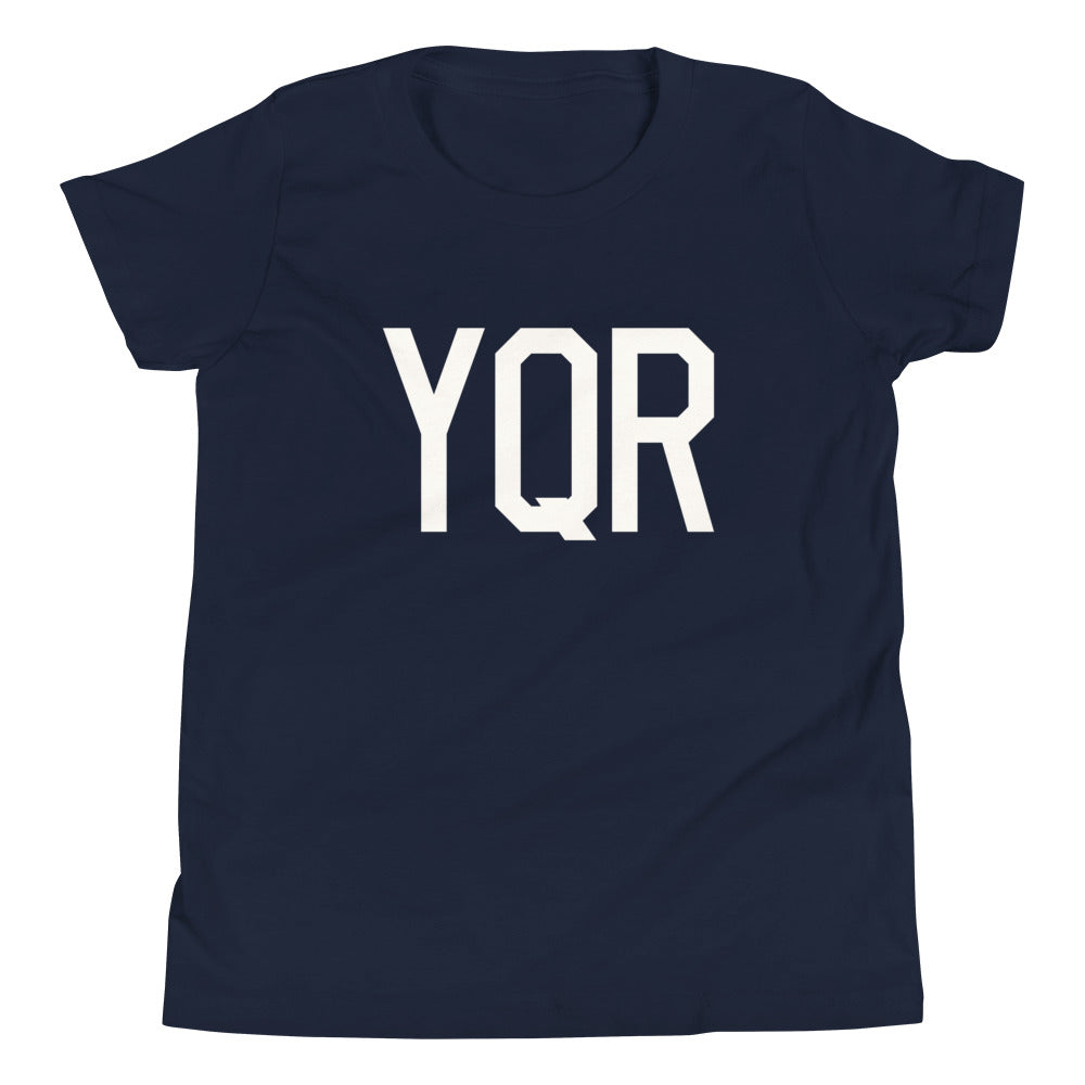 Kid's T-Shirt - White Graphic • YQR Regina • YHM Designs - Image 05